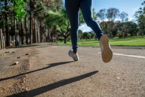 Running training image